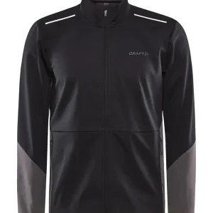 Beste Prijs CRAFT CORE Nordic Training softshell jas voor heren, zwart S