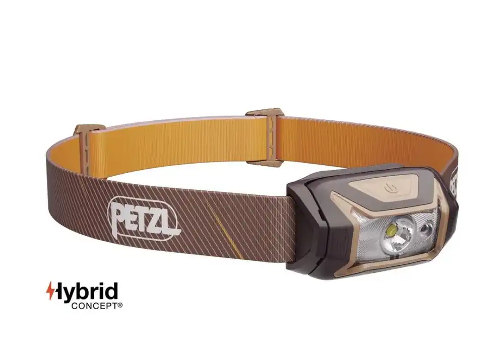 Hoge Kwaliteit Petzl Tikka hoofdlamp zwart bruin