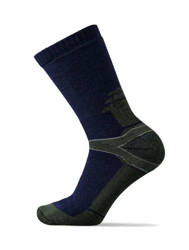 Hannah Walk II sokken dark blue/green 43-44 Beperkt Aanbod