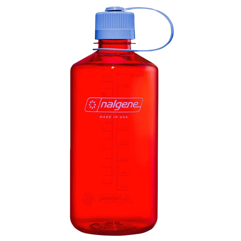 Nalgene Narrow-Mouth Sustain Fles 1000 ml Marmalade Orange Express Levering