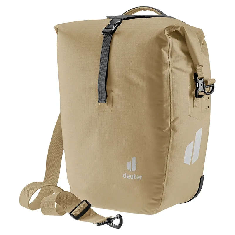 Deuter Weybridge 20+5 desert fietstas voor bagagedrager Direct Verzonden