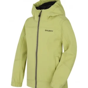 Express Levering Husky Simbo K softshelljas voor kinderen light green 134