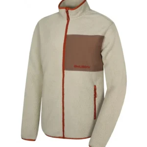Beperkte Voorraad Heren fleece vest Husky Addy zip M beige S