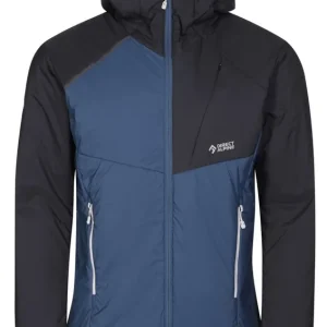 Direct Alpine UNIQ donsjack voor heren navy/antraciet M Snelle Levering