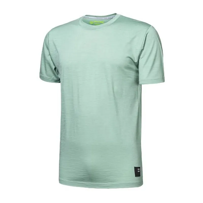 Heren T-shirt korte mouw Sensor MERINO CORDURA basil green S Direct Verzonden
