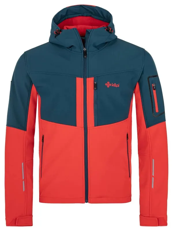 Heren softshell jas Kilpi PRESENA-M rood L rood XS Superprijs