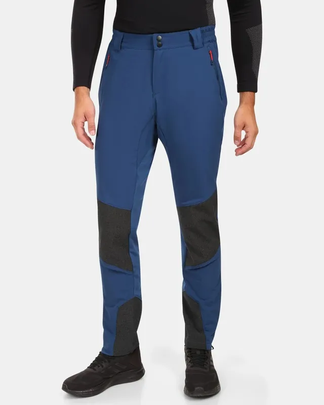 Kilpi NUUK-M softshellbroek voor heren, donkerblauw S Favoriet