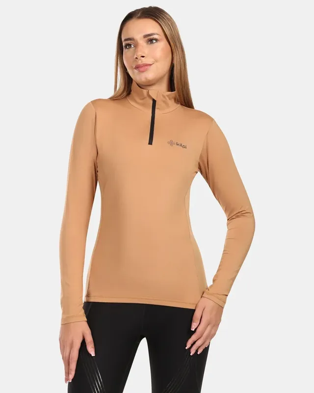 Beperkte Voorraad Dames T-shirt functioneel Kilpi WILLIE-W beige 50