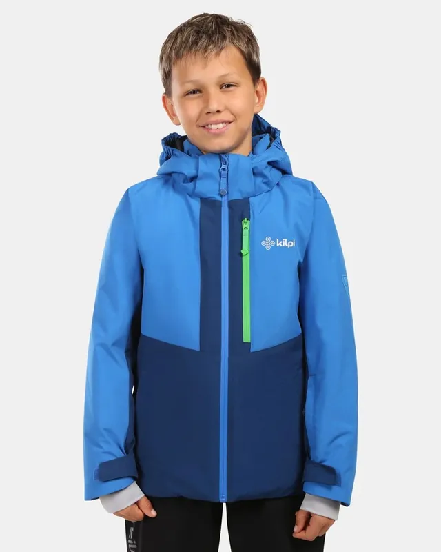 Premium Kilpi Kinder ski-jas DENVER-JB blauw 122