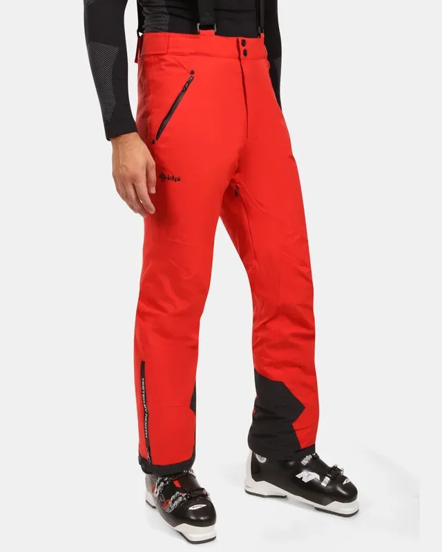 Kilpi METHONE-M ski broek voor heren rood 6XL Beperkte Voorraad