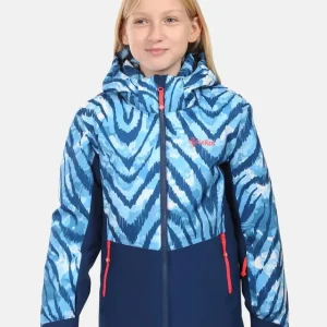 Shop Nu Meisjes ski-jas Kilpi SAMARA-JG donkerblauw 122