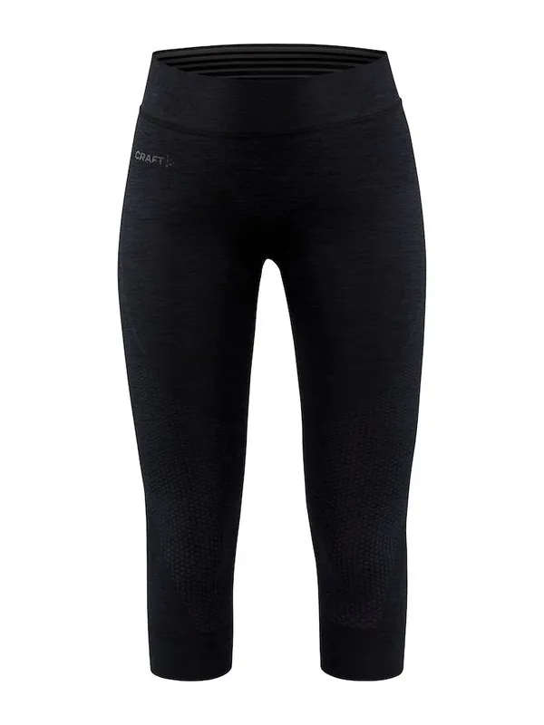 Lage Kosten Dames thermoshirt 3/4 Craft CORE Dry Active Comfort zwart XS