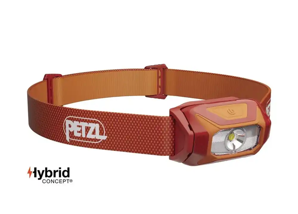 Hoofdlamp Petzl Tikkina rood Gereduceerde Prijs