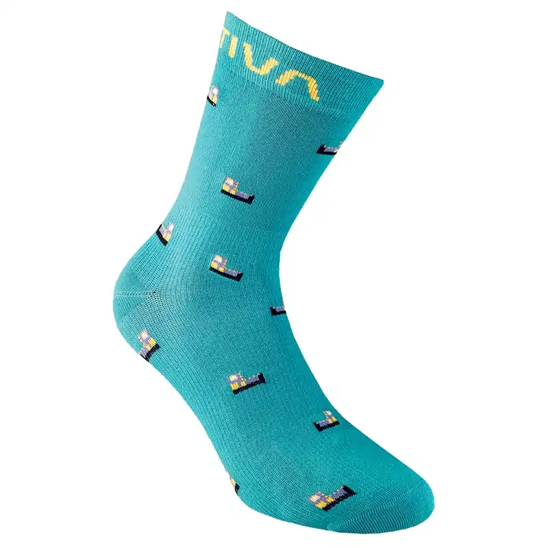 Goedkoop La Sportiva Outdoor Fun Sokken Emerald/Geel 47-48 EU