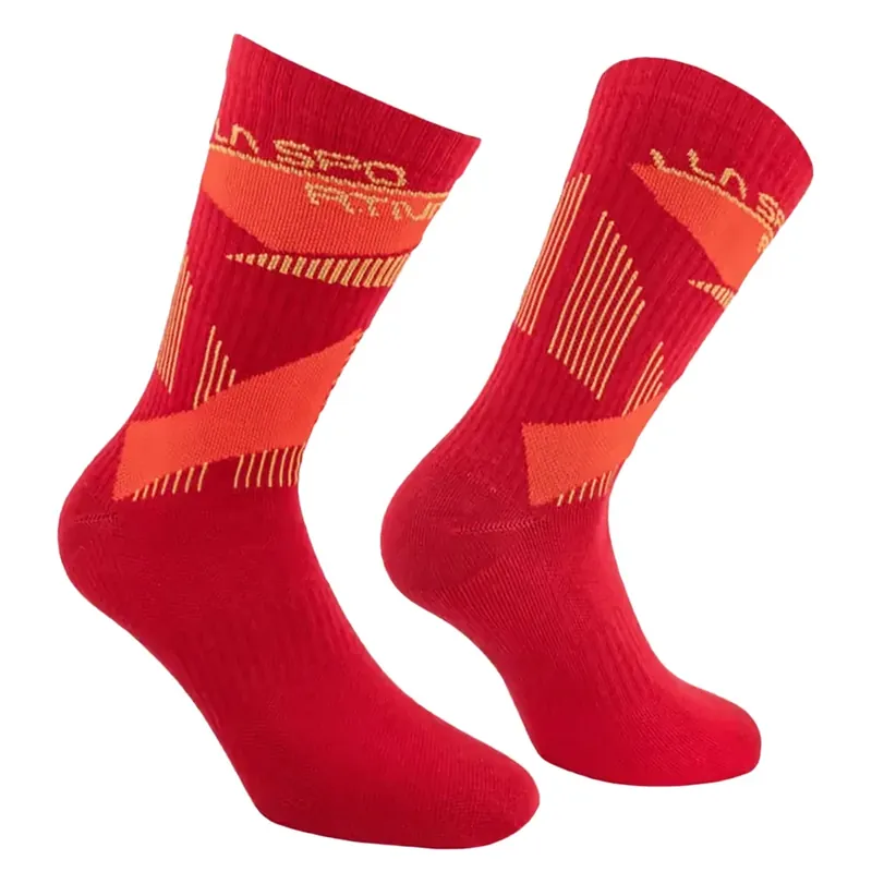 Beperkt Aanbod Sokken La Sportiva Outdoor Fun Socks Redwood/Mountain Red 38-40 EU