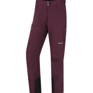 Dames softshellbroek Husky KESON L paars, maat S Weekendaanbieding