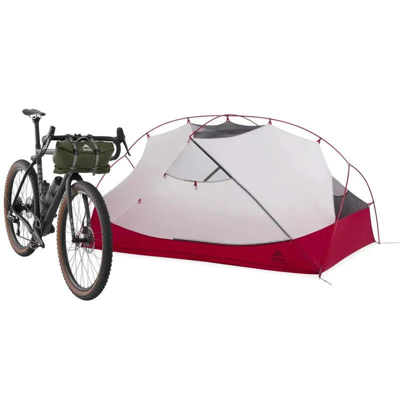 Seizoensaanbieding Tent MSR Hubba Hubba Bikepack 2 groen