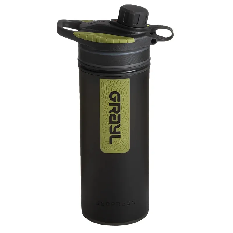 Actieprijs Grayl Geopress Zuiveraar Zwart Camouflage 0,71 l