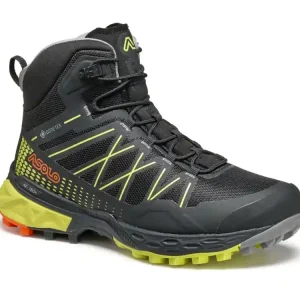 Hete Deal Kinder middelhoog schoen Asolo Tahoe junior GTX zwart/veiligheidsgeel/b056 50.5