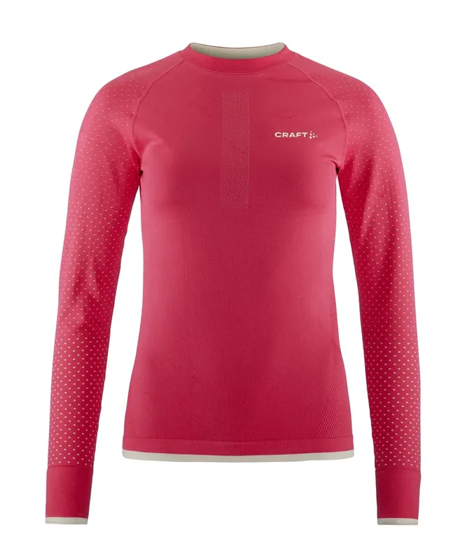 Dames functioneel shirt Craft ADV Warm Intensity rood M Laatste Versie