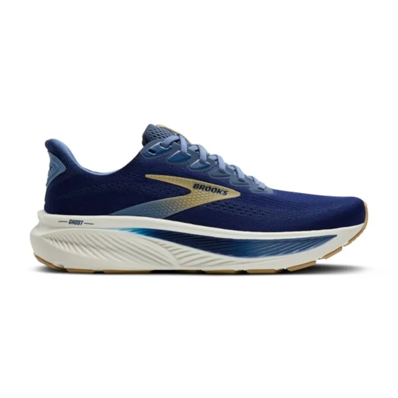 Goedkoop Heren hardloopschoenen voor op de weg Brooks Ghost 17 M blauw 42.5