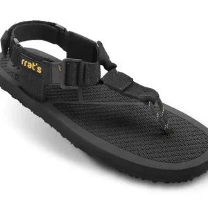 Beperkte Voorraad Sandalen RRAT´S Y-Flex, Black Maat EUR 42
