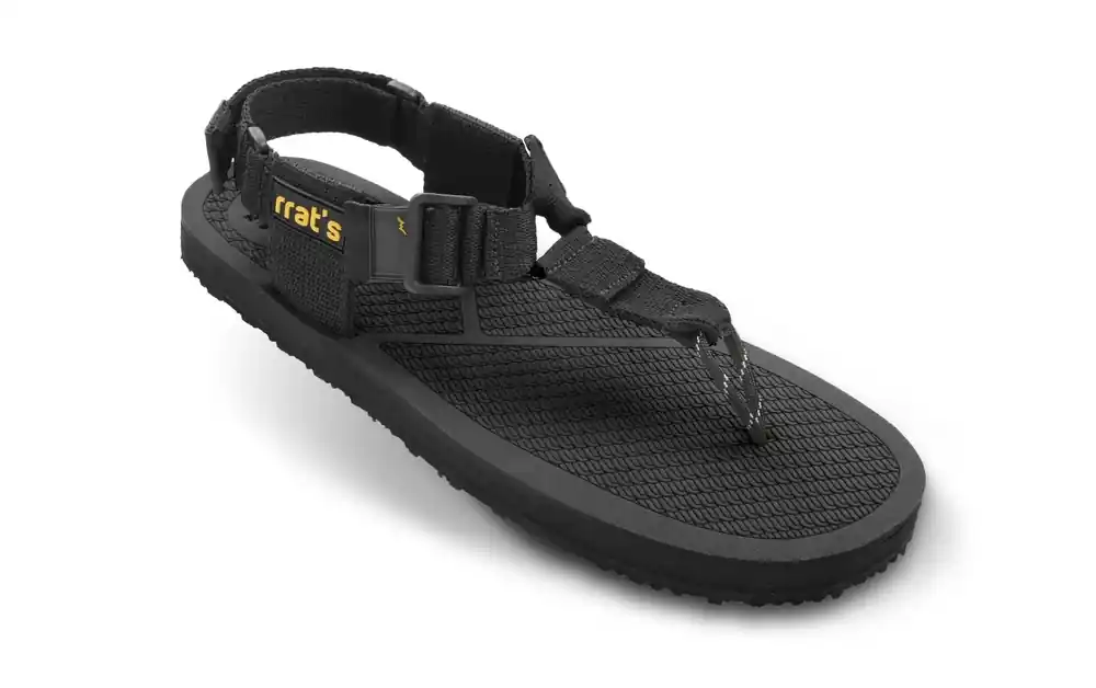 Beperkte Voorraad Sandalen RRAT´S Y-Flex, Black Maat EUR 42