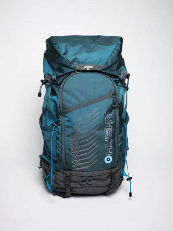 Veilige Betaling Rugzak Husky Cruiser 55L faded blue