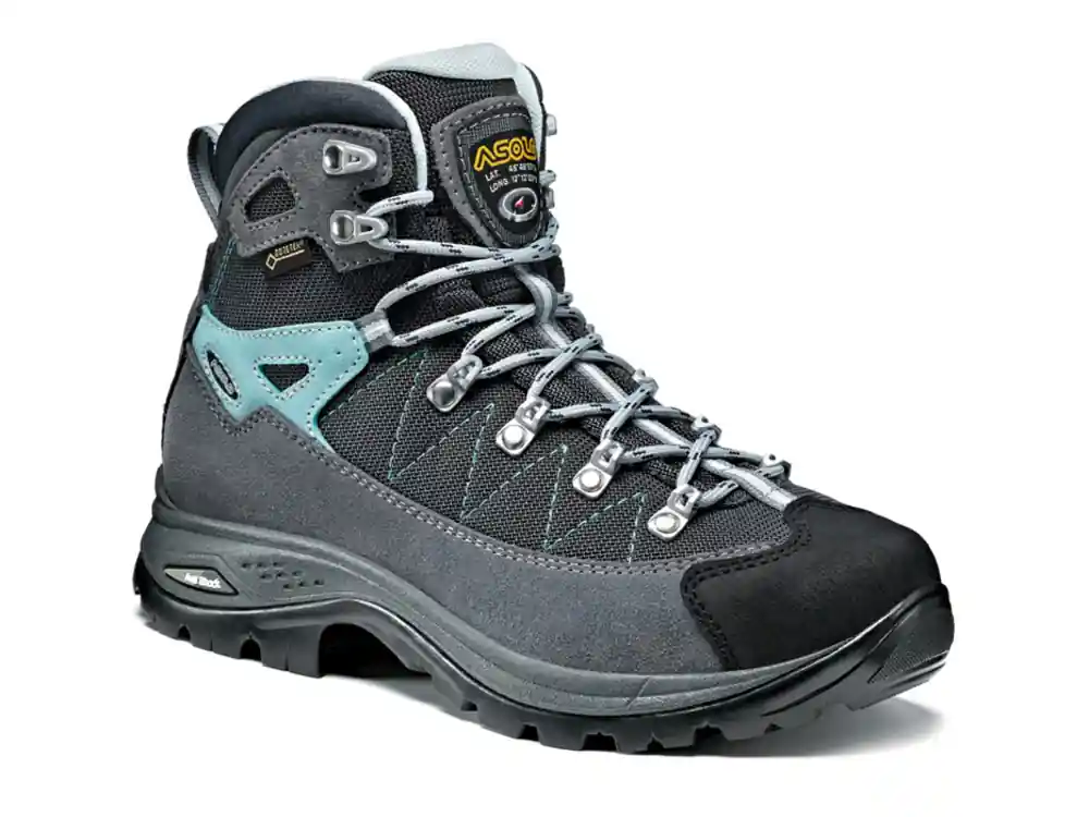 Dameschoenen Asolo Finder GV ML grey/gunmetal/pool side 38 Hoge Kwaliteit