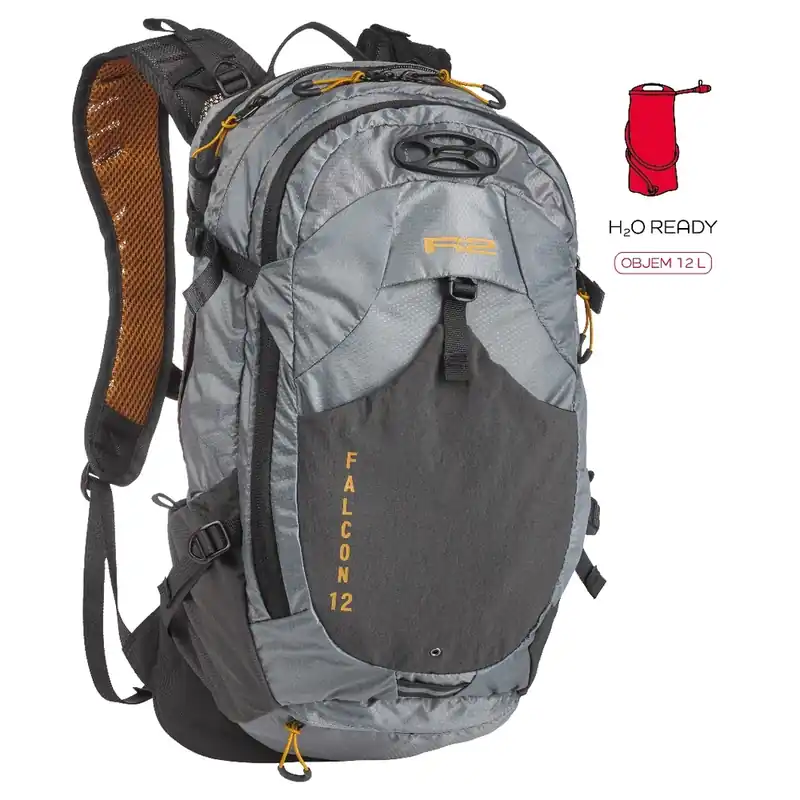 Bestseller Sportrugzak R2 FALCON grijs, mosterdgeel ATBP05B