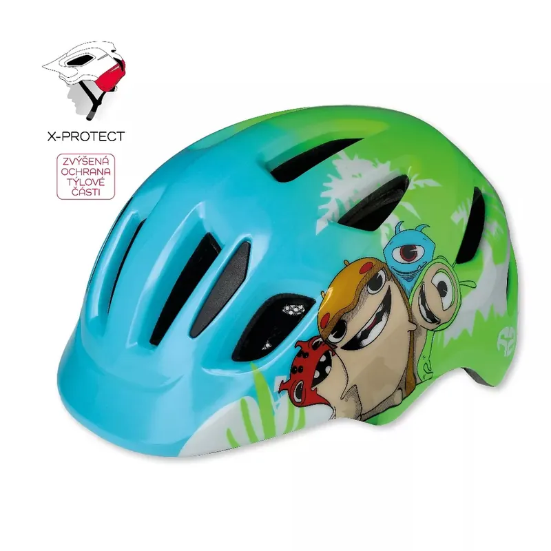 Seizoensaanbieding Fietshelm R2 PUMP lichtblauw, neon groen, mix XS 46-51cm
