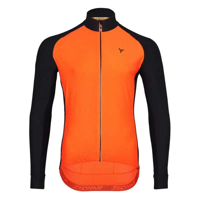 Speciale Aanbieding Heren fietsshirt Silvini MD2625 Saisero ruby-black S