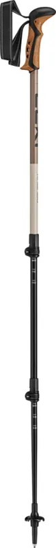 Superprijs Leki Khumbu stokken, black-pale clay light-pale clay dark, 110-145cm