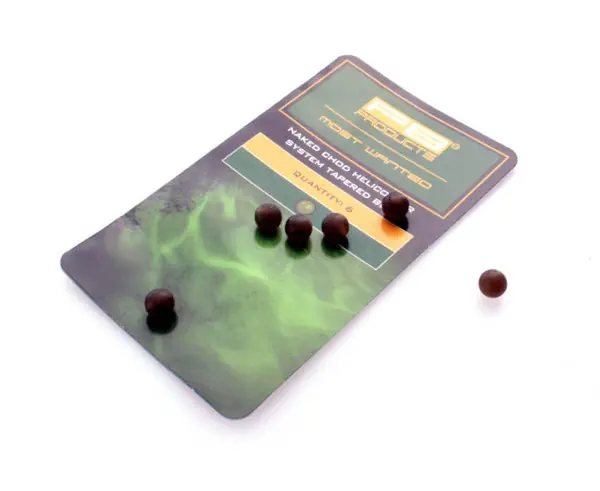 Beperkt Aanbod PB Products Naked Chod/Helicopter System Tapered Bead (6 stuks)