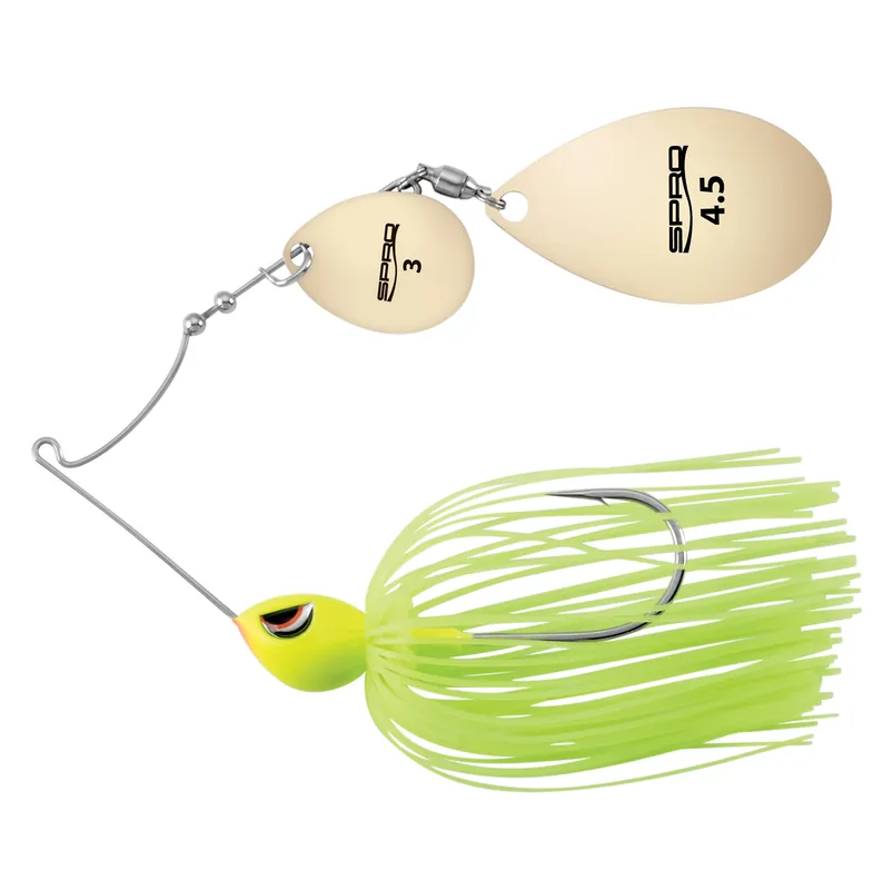 Laatste Versie Spro Thumper Spinnerbait 11.4cm (10.5g) Chatreuse