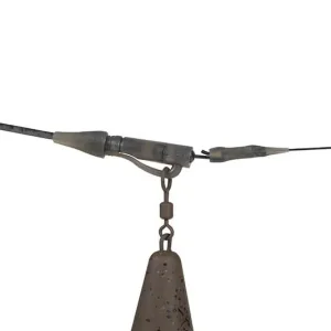 Uitverkoop Fox Edges Tubing Leadclip Ready Rigs (3 Stuks) Naturals Green