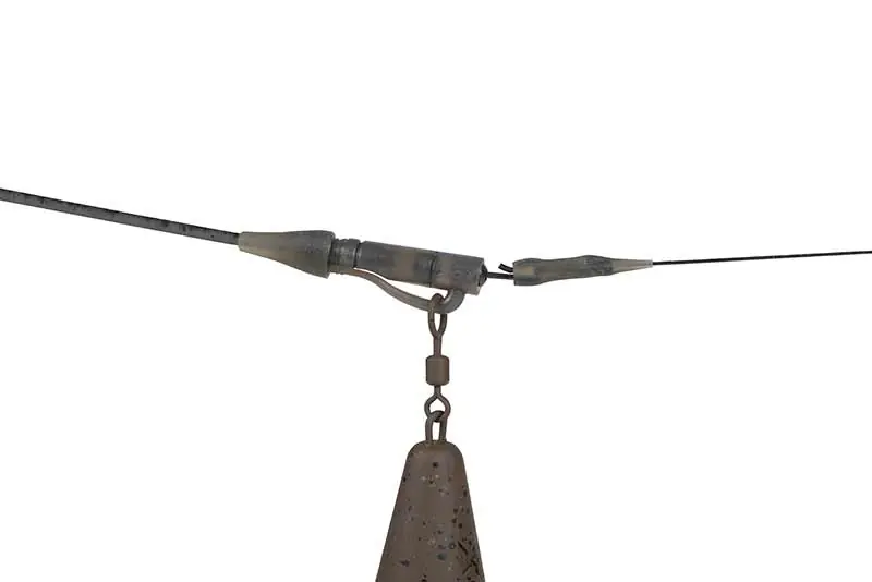 Uitverkoop Fox Edges Tubing Leadclip Ready Rigs (3 Stuks) Naturals Green
