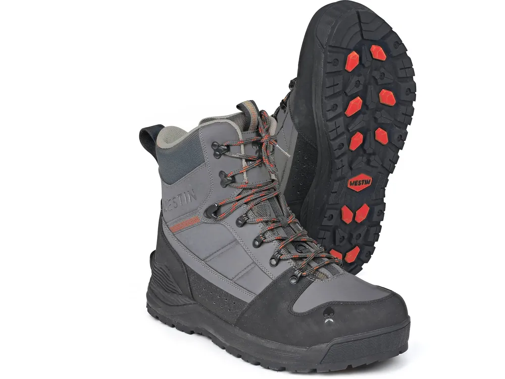 Lage Prijs Westin W6 Cleated Waadschoenen Dark Shadow 45