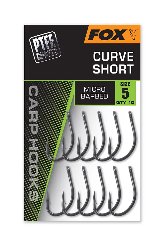 Alleen Vandaag Fox Curve Short Karperhaak (10 Stuks) 2
