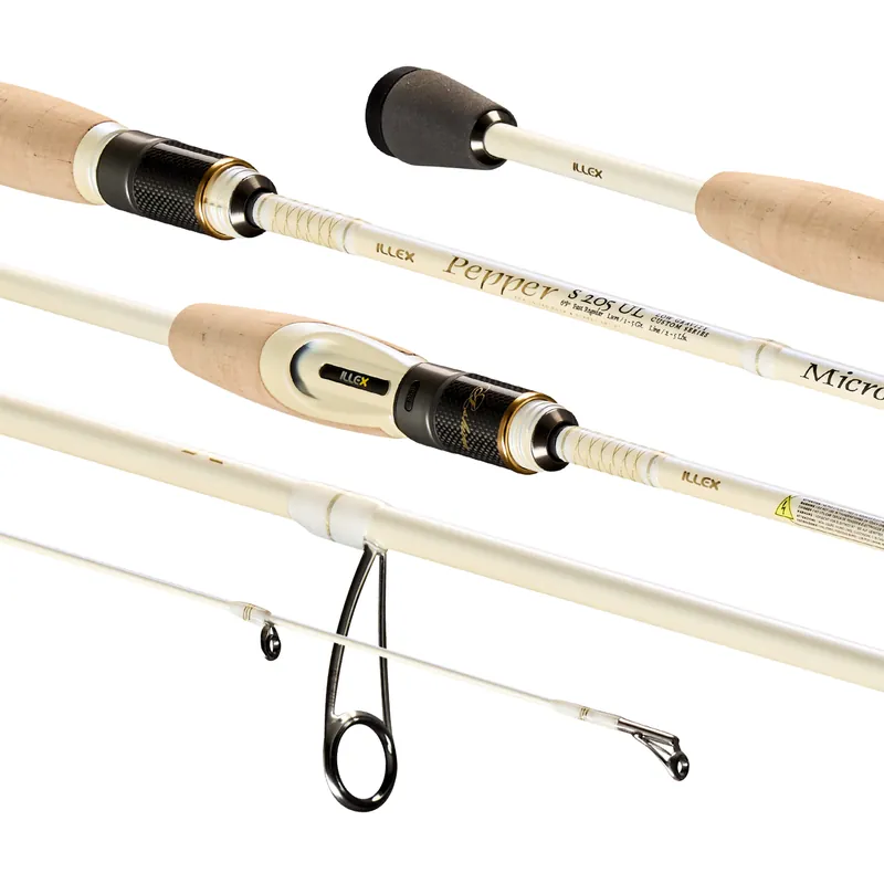 Veilige Betaling Illex Pepper X5 S 205 UL Micro Jig Special Hengel 2.05m (1-5g)