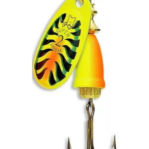 Uitverkoop Blue Fox Vibrax Fluorescent Spinner Fluo 3 Ft 8 gr