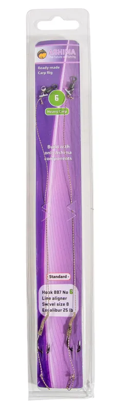 Laatste Kans Ashima Heavy Standard Karper Onderlijn (2pcs) 6