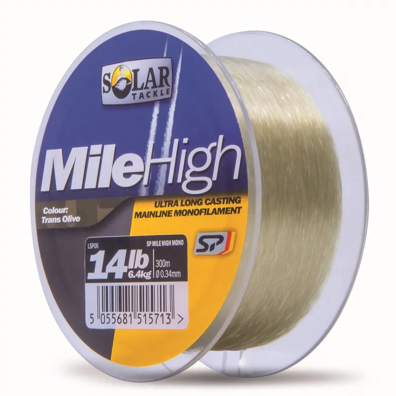 Bestel Nu Solar SP C-Tech Mile High Mono (300m) Karperlijn 0.31mm