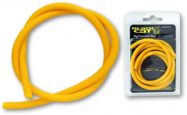 Black Cat Rig Tube 1m Yellow (1 stuk) 3mm/6mm Voordeelprijs