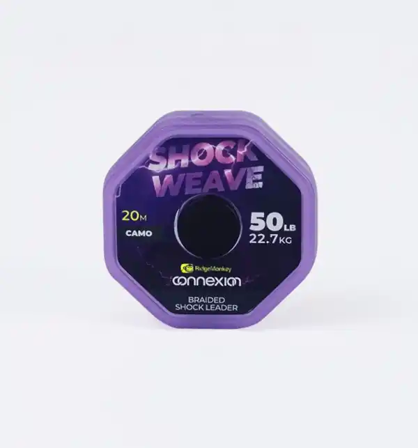 RidgeMonkey Connexion Shock Weave Braided Shock Leader Dagaanbieding