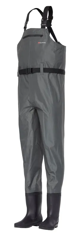 Favoriet Abu Garcia Nylon Chest Waders Dark Grey Waadpak 40/41