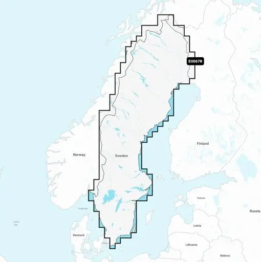 Lage Prijs Garmin Zweden & Meren En Rivieren (Waterkaarten Voor Binnenwateren)