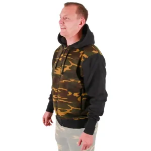 Tactic Carp Hoody Camo with Zip L Beperkte Voorraad