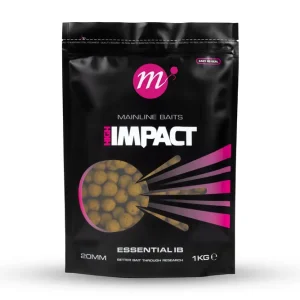 Direct Beschikbaar Mainline Hi Impact Boilies 20mm (1kg) Banoffee