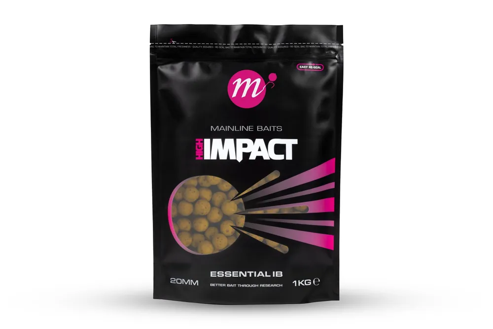 Direct Beschikbaar Mainline Hi Impact Boilies 20mm (1kg) Banoffee